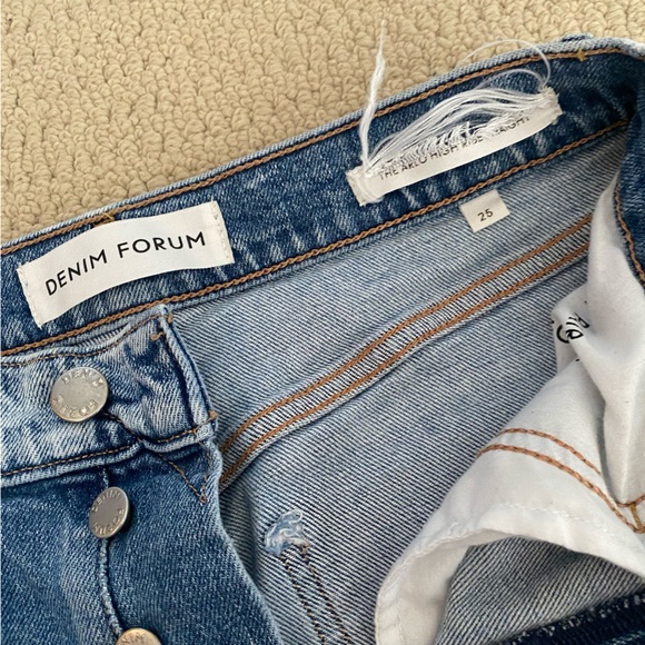 Denim Forum Arlo Straight Jeans - Picture 3 of 4